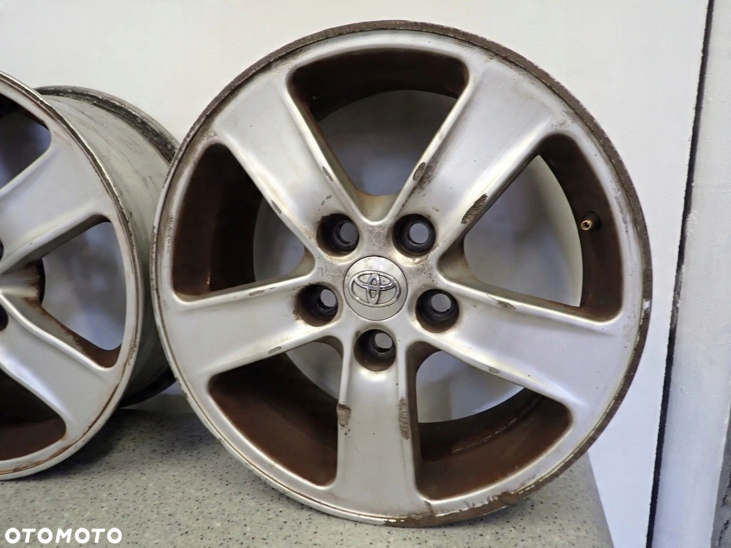 TOYOTA COROLLA VERSO 04-08 FELGI ALUMINIOWE KOMPLET 16"x6.5J 5x114.3 - 8