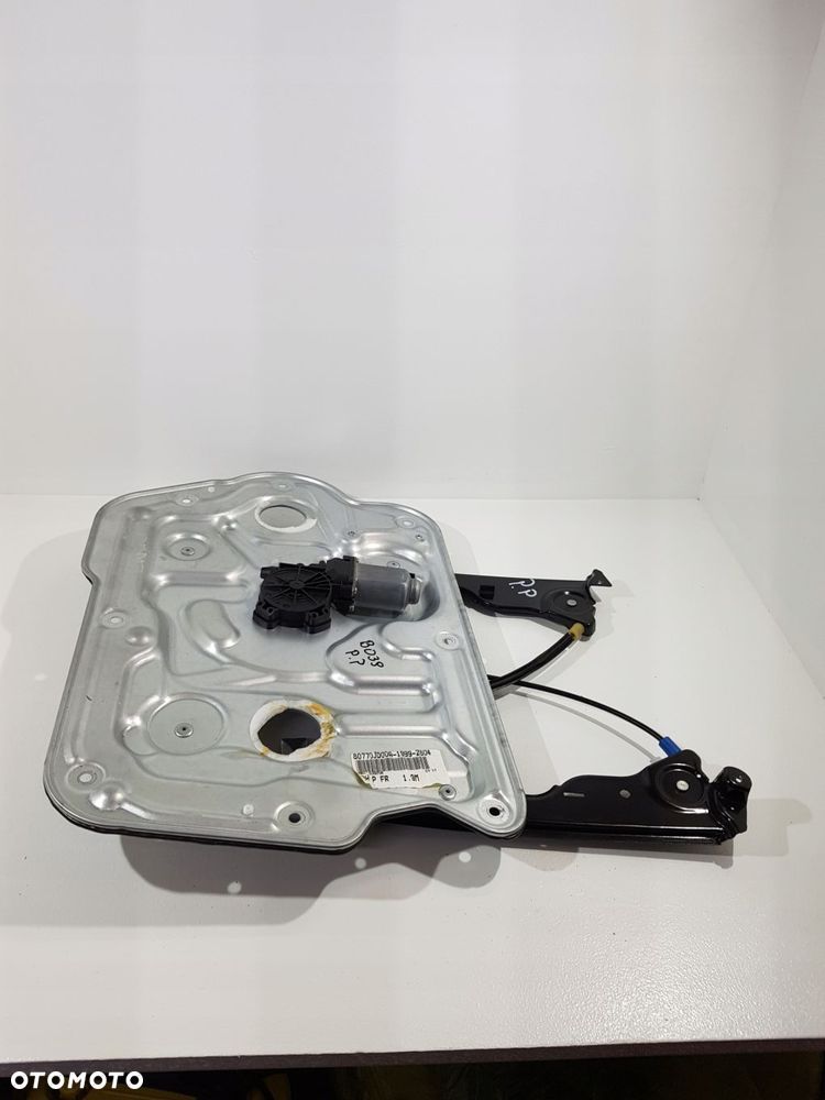 mechanizm szyby prawy przód nissan qashqai j10 +2 eur 09r - 3