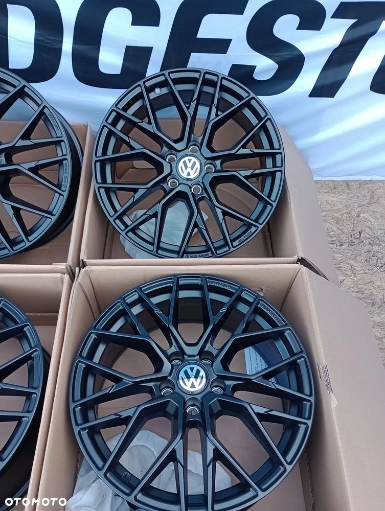 FELGI ALUMINIOWE NOWE  5x112 R18 8J ET30 VOLKSWAGEN GOLF JETTA PASSAT SCIROCCO SHARAN TIGUAN TOUAREG TOURAN ARTEON CC CADDY T-ROC - 3