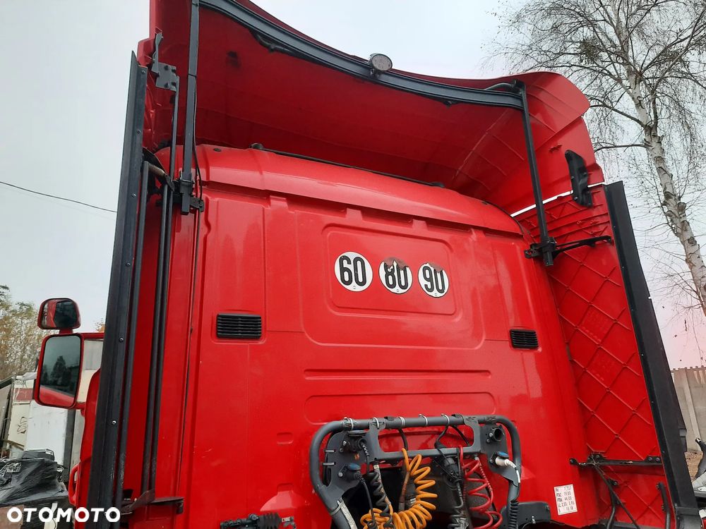 Spoiler Spojler Owiewka Guma Nakładka Komplet Scania R CR19 CR 19 - 1