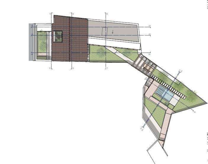 Lote com projeto para uma moradia - Grande imagem: 2/11