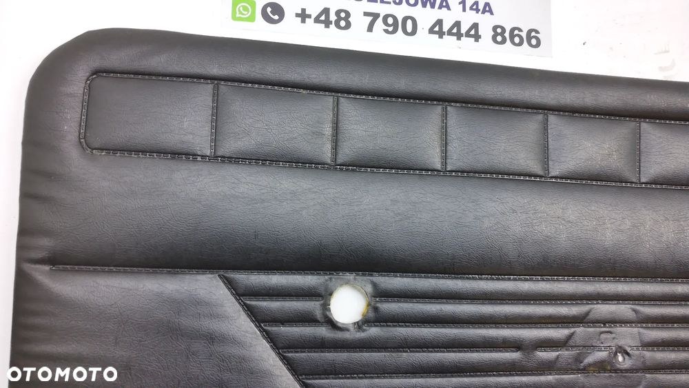 Fiat 125 Boczek Drzwi Lewy Przód Czarny - 6
