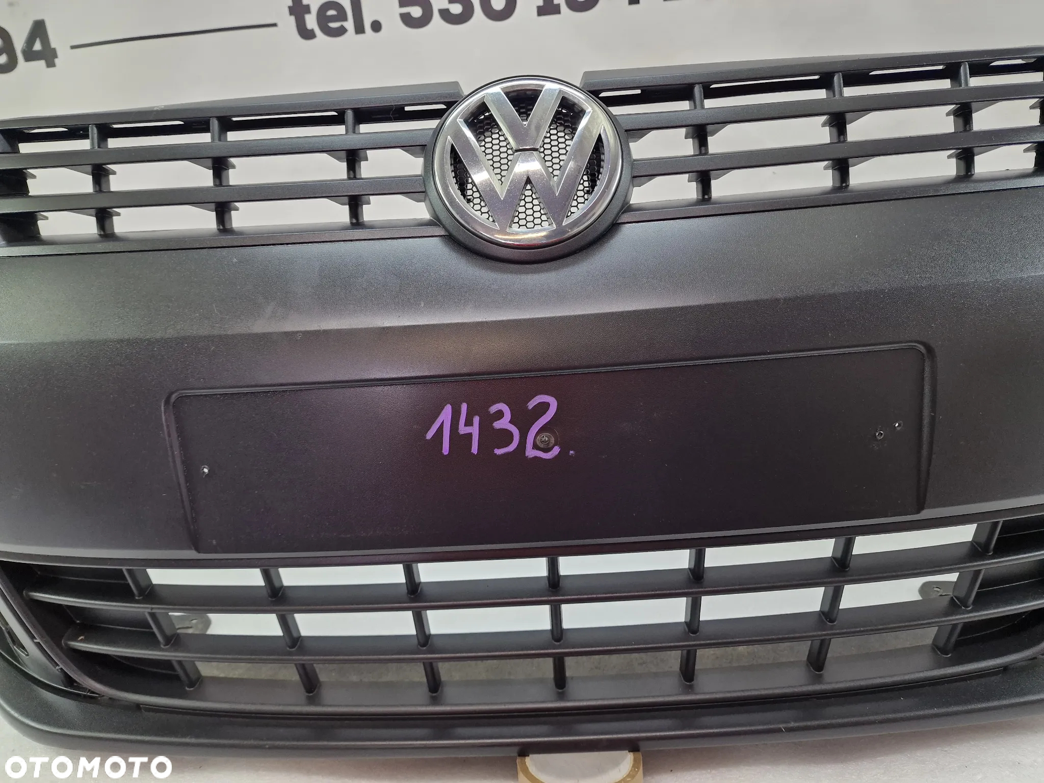 VW CADDY 2K5 10- ZDERZAK PRZEDNI PRZÓD W STRUKTURZE , NR 2K5807221A , NR 2K5807221A , NR AUKCJI NZ1432 - 13