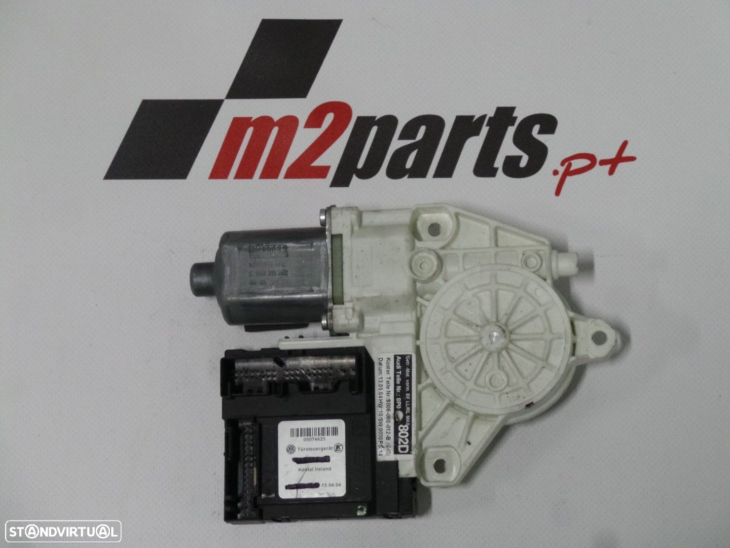 Motor elevador Direito/Frente Usado / Original AUDI A3 (8P1) 8P0959802D - 1