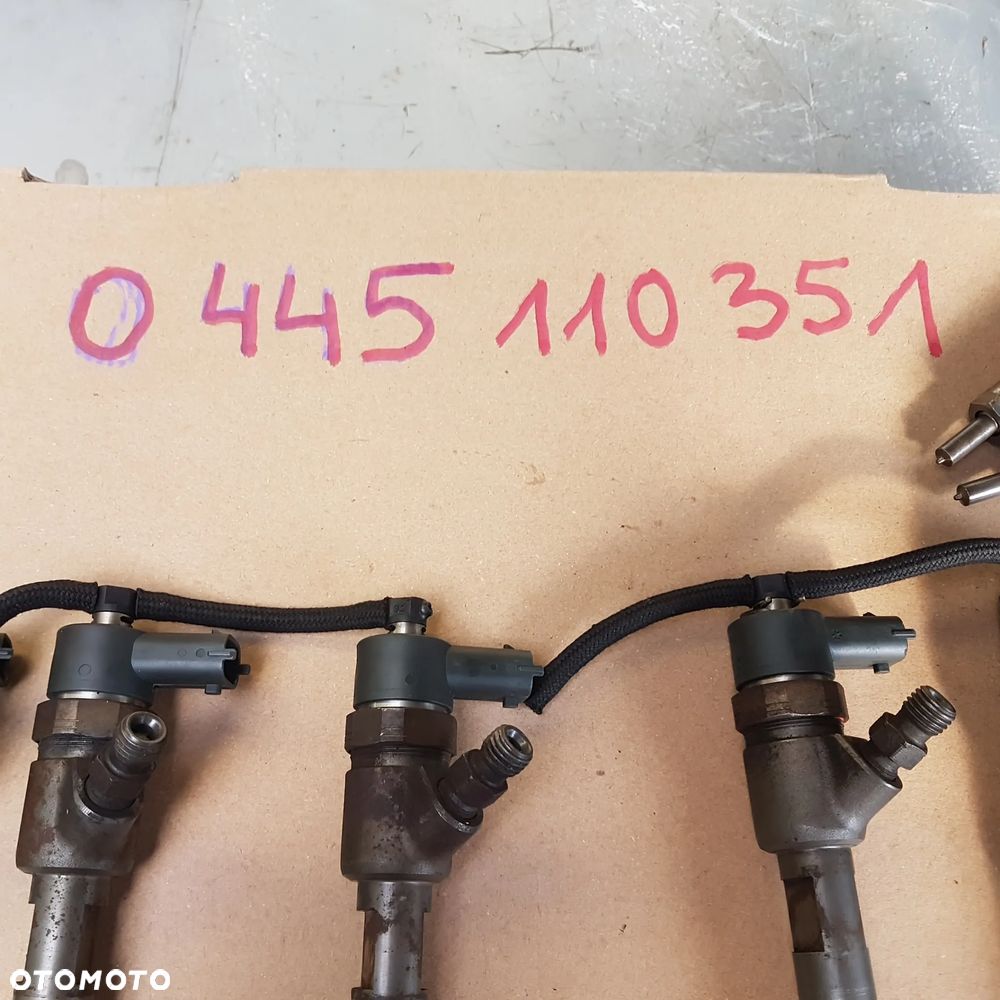 wtrysk WTRYSKIWACZ CR ELEKTROMAGNETYCZNY BOSCH 0445110351 swift ignis justy tigra meriva corsa d c combo astra h j agila doblo fiorino 500 tipo panda III grande evo jak nowe - 17