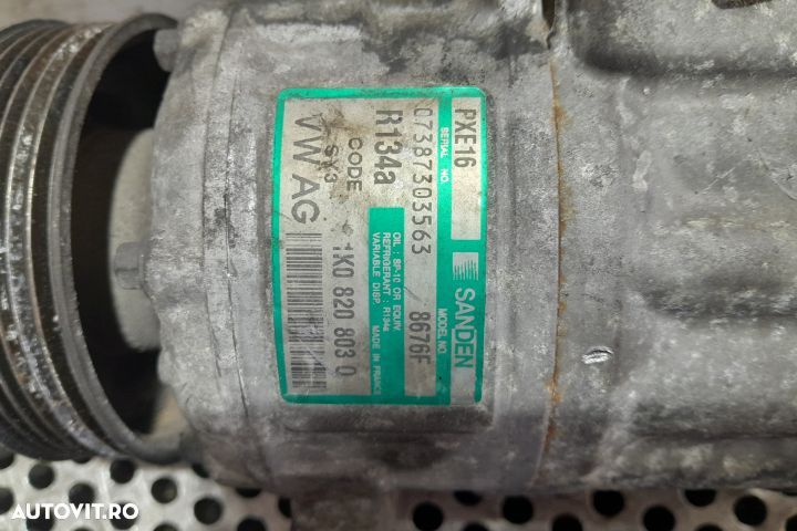 Compresor AC 1K08208030 / R134A 1K08208030 / R134A Volkswagen VW Golf - 4