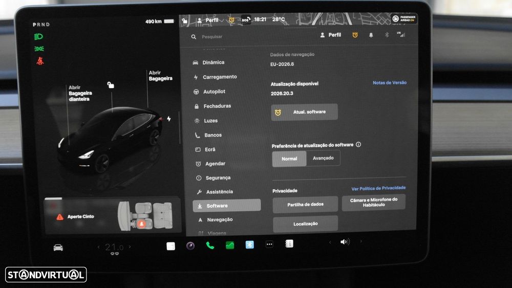 Tesla Model 3 Long Range Tração Traseira - 48