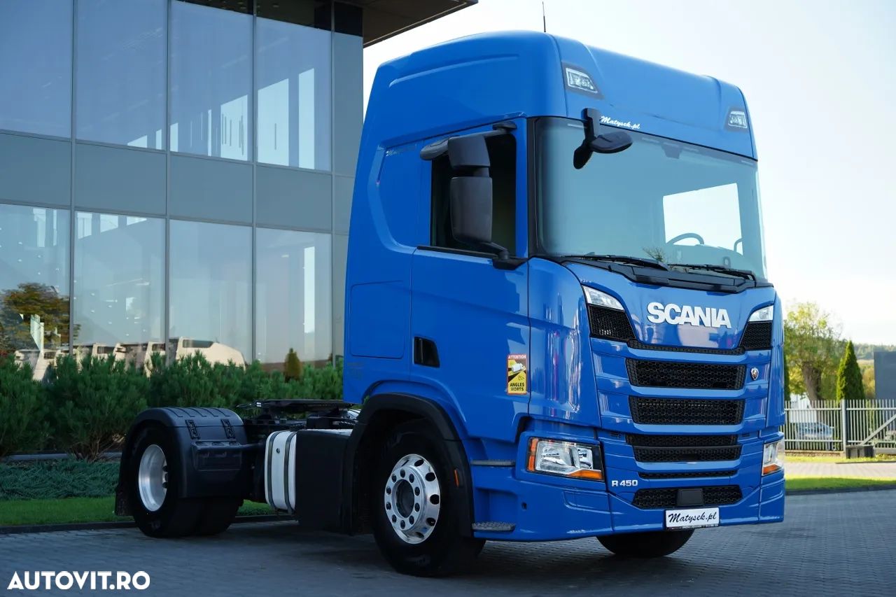 Scania R 450 / RETARDER / SISTEM HIDRAULIC / I-PARK COOL / JANTE DIN ALIAJ / CONTRACT DE REPARAȚIE POST-SERVICE - 1