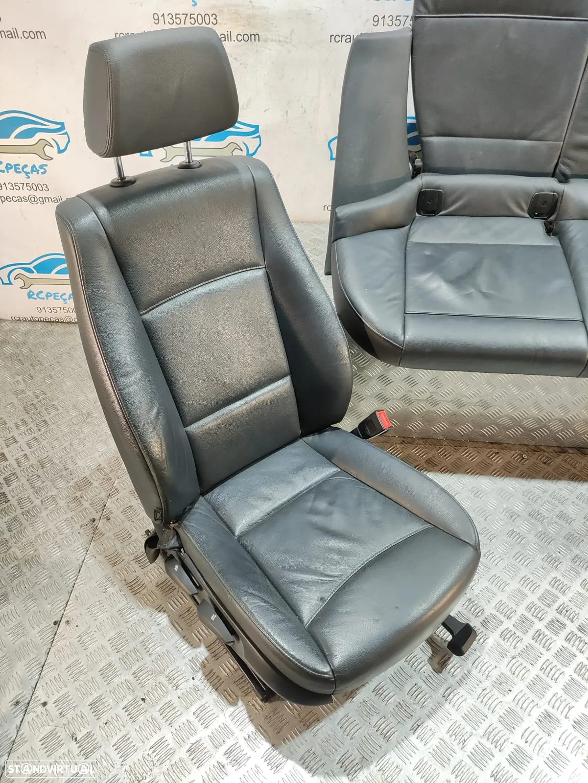 Conjunto Bancos Pele BMW X1 E84 Aquecidos - 9