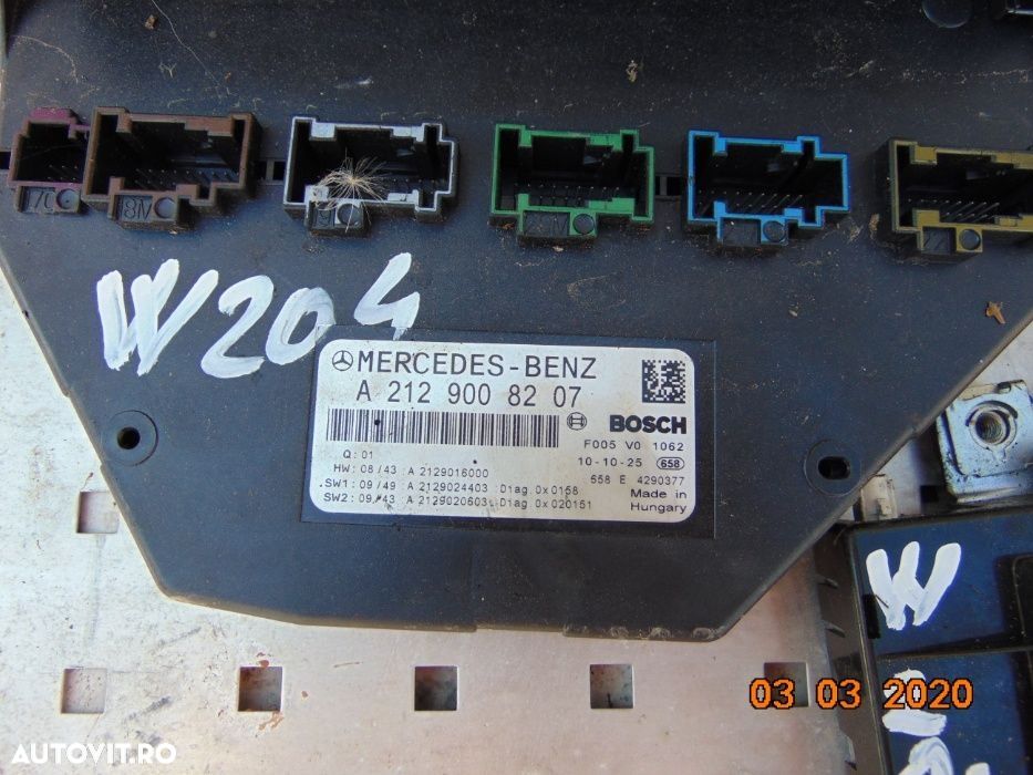 Panou Sigurante Mercedes C Class w204 tablou sigurante fuse box - 1