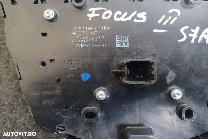 COMANDA RADIO J1ET18KA11KA 4F571 KA Ford Focus 3 [facelift] [2014 - 2 - 3