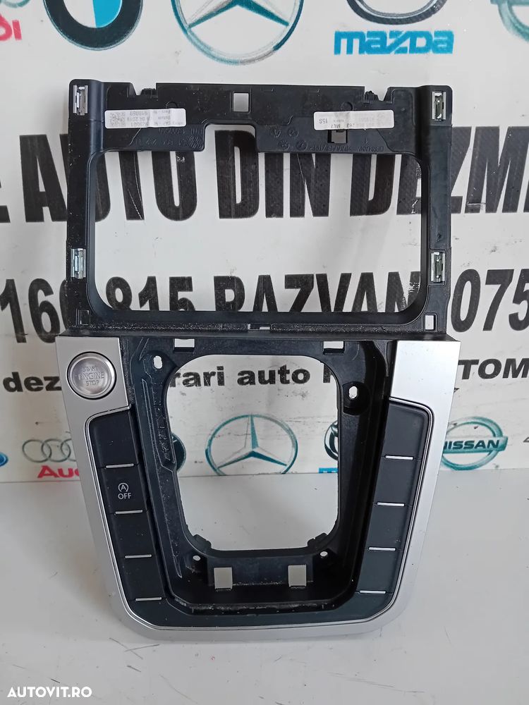 Rama Consola Centrala Cotiera Buton Start Stop Vw Passat B8 An 2014-2020 Volan Stanga - 5