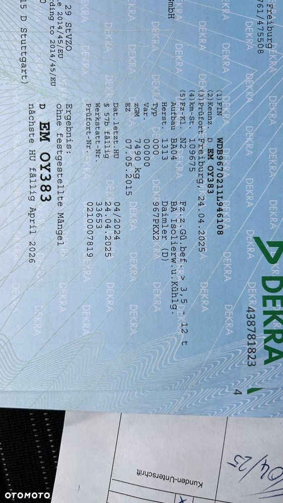 Mercedes-Benz ATEGO 816 EURO 6 CHŁODNIA / MROŹNIA + DRZWI BOCZNE + DRZWI TYLNE - 34