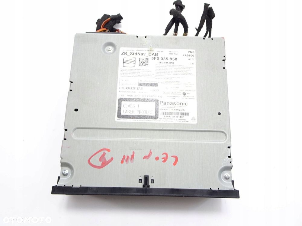 czytnik kard sd seat leon iii 5f0035858 - 5
