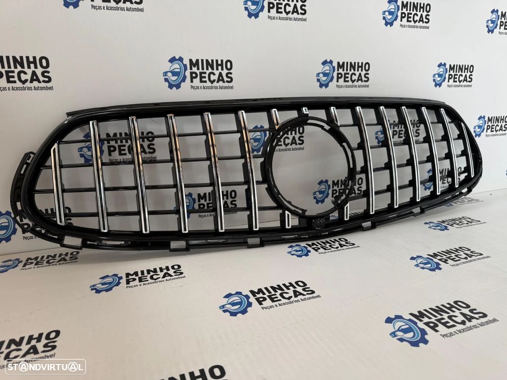 Grelha Frontal Mercedes GLC (X254) GTR Panamericana Preta e Cromada - 3