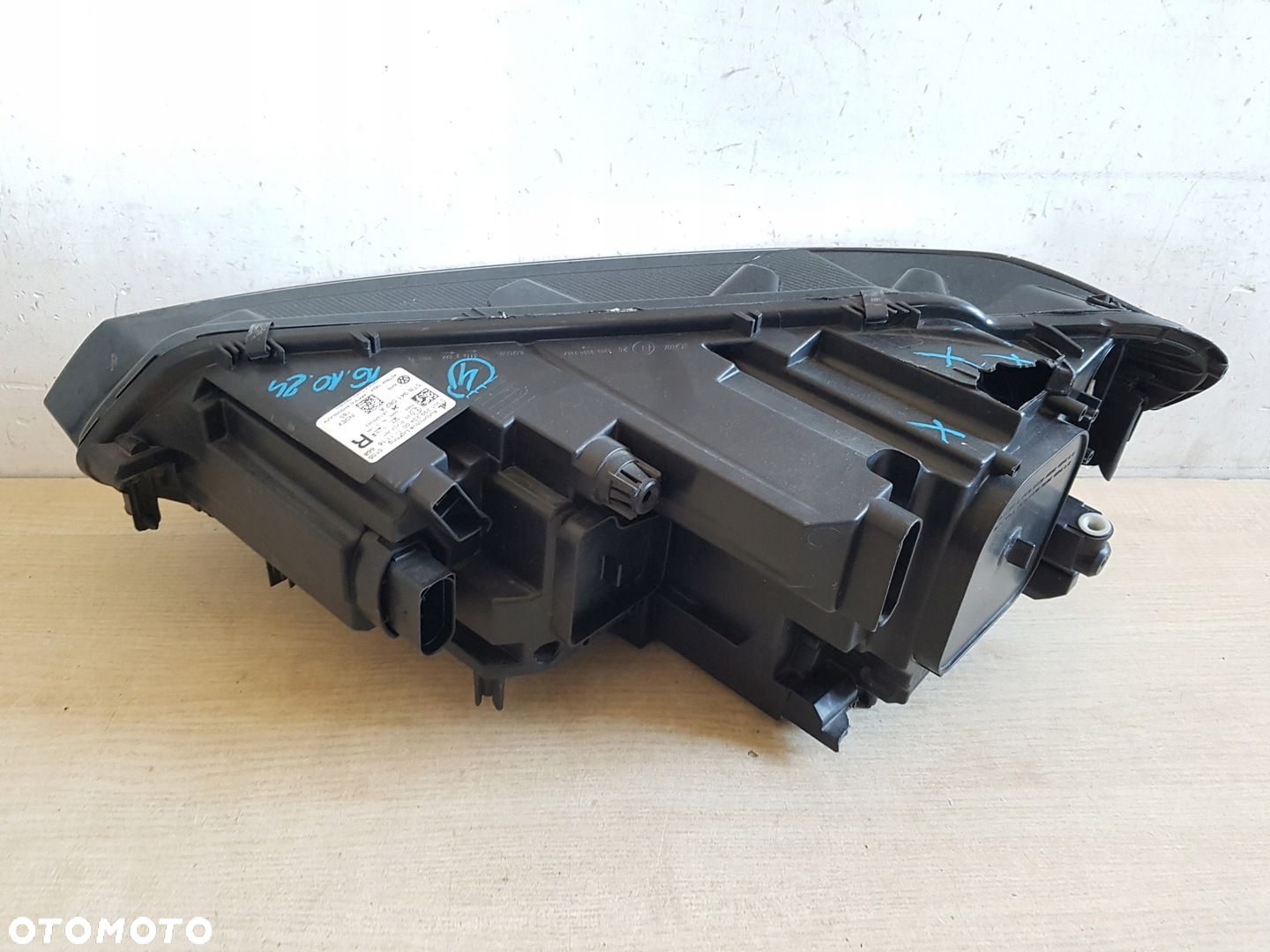VW TOURAN15 prawy lampa reflektor FULL LED 5TB941082A - 4