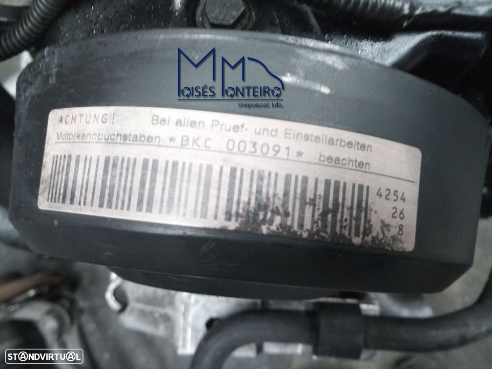 Motor 1.9 TDI BKC 105cv (usado) - 2