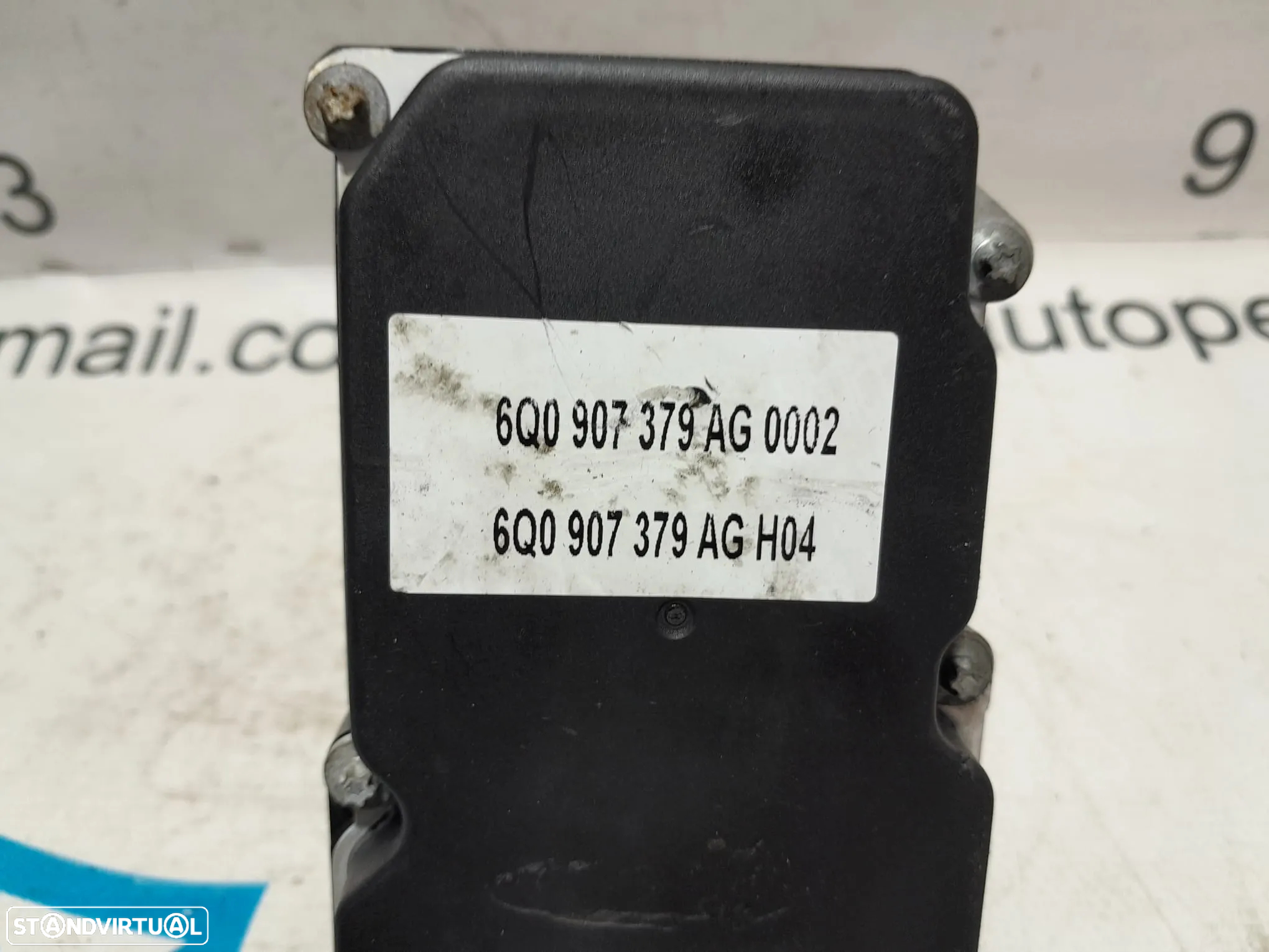 ABS MODULO BLOCO HIDRAULICO VW VOLKSWAGEN POLO 9N 1.4i 16V 100CV AUB 6Q0907379 6Q0907379AG 0265800512 SEAT IBIZA III 3 MK3 6L FABIA I 1 MK1 - 4