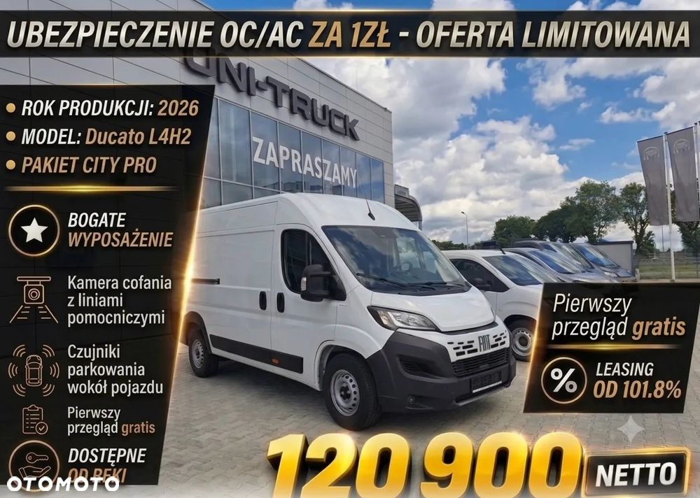 Fiat Ducato furgon L4H2 Dostępny od ręki! Kamera cofania, - 2