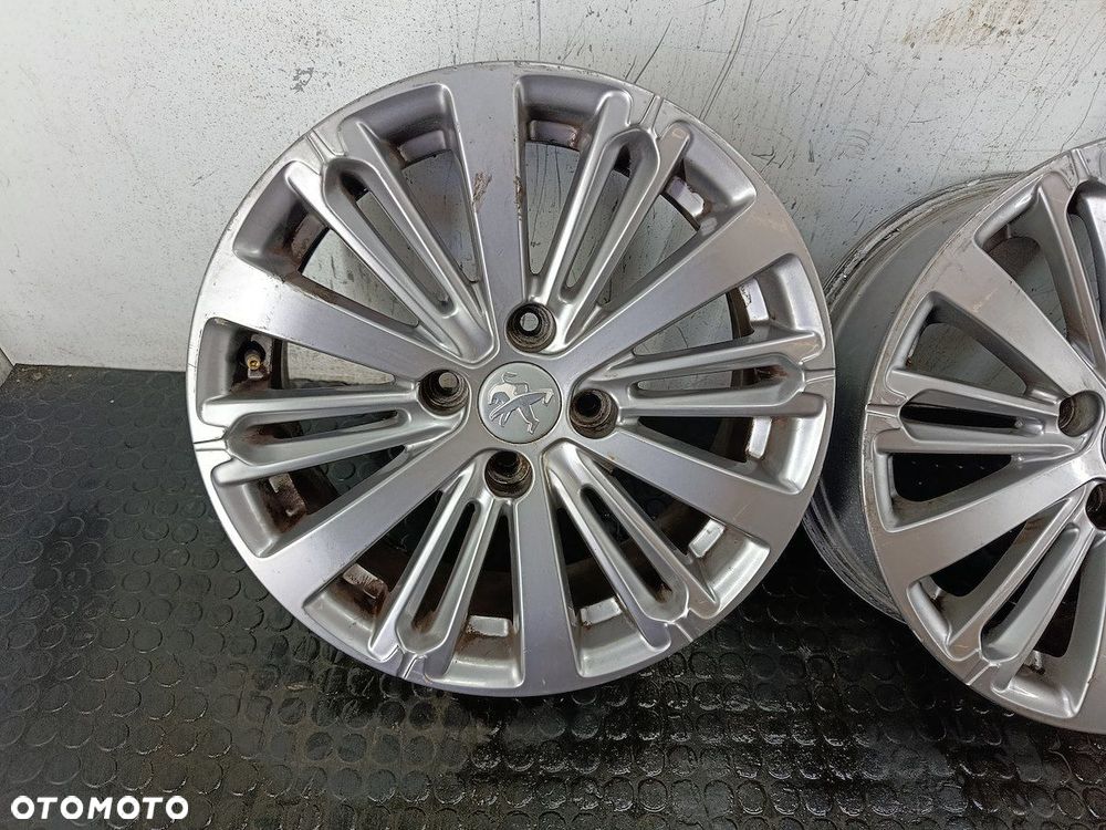 FELGI ALUMINIOWE KOMPLET 16 PEUGEOT 208 9808137577  6.0JX16CH4ET23 - 8