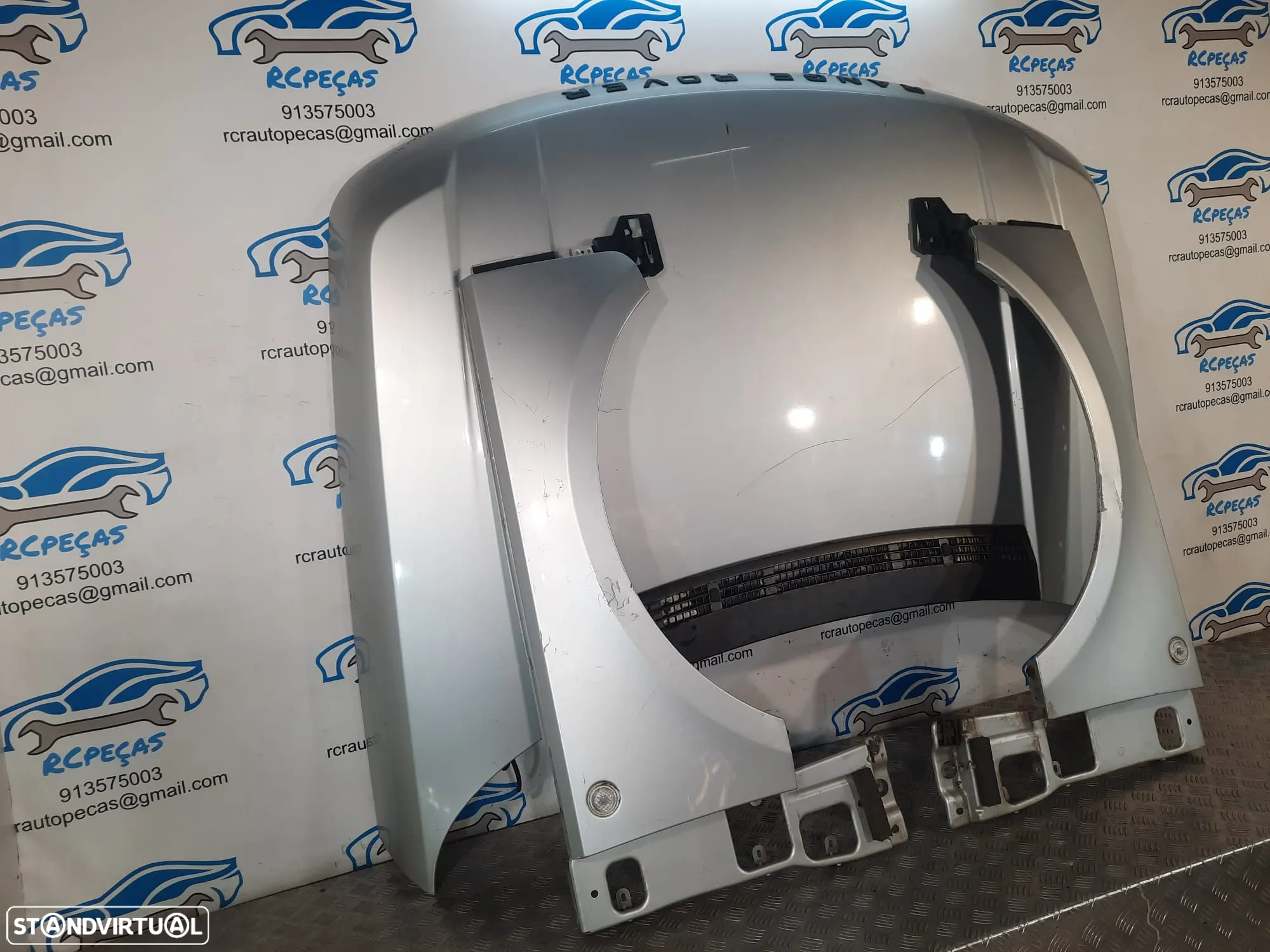 FRENTE COMPLETA LAND ROVER RANGE ROVER SPORT III 3 MK3 L322 CAPOT PARACHOQUES GUARDA-LAMAS OTICAS XENON RADIADOR VENTILADOR FRENTE FIBRA REFORÇO - 12