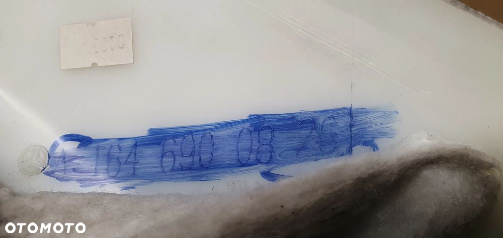 Osłona poszycie słupka prawy przód Mercedes ML W164 A1646900826 - 7