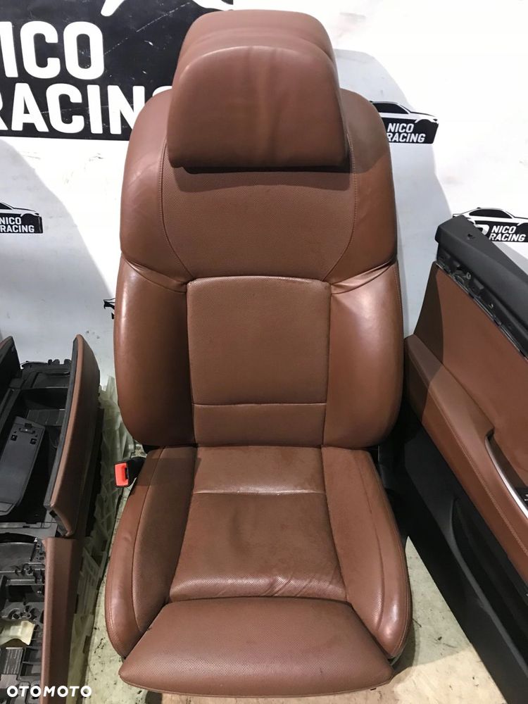 FOTELE SIEDZENIA BMW 5 GT F07 WENTYLACJA ROLETKI - 2