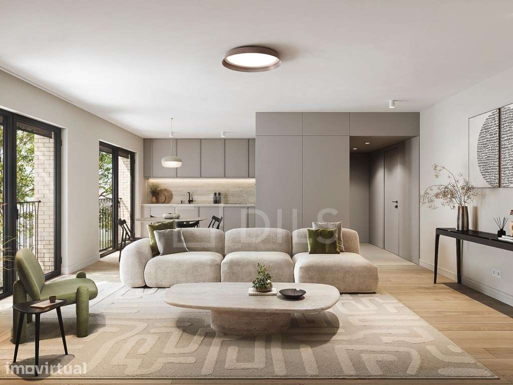 Apartamento T3 com estacionamento em novo empreendimento em Marvila - Grande imagem: 3/50