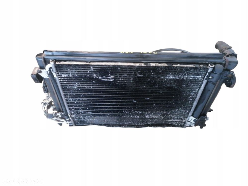 komplet chłodnic pas przód wentylator audi a3 8p 3d 1.6 fsi - 3