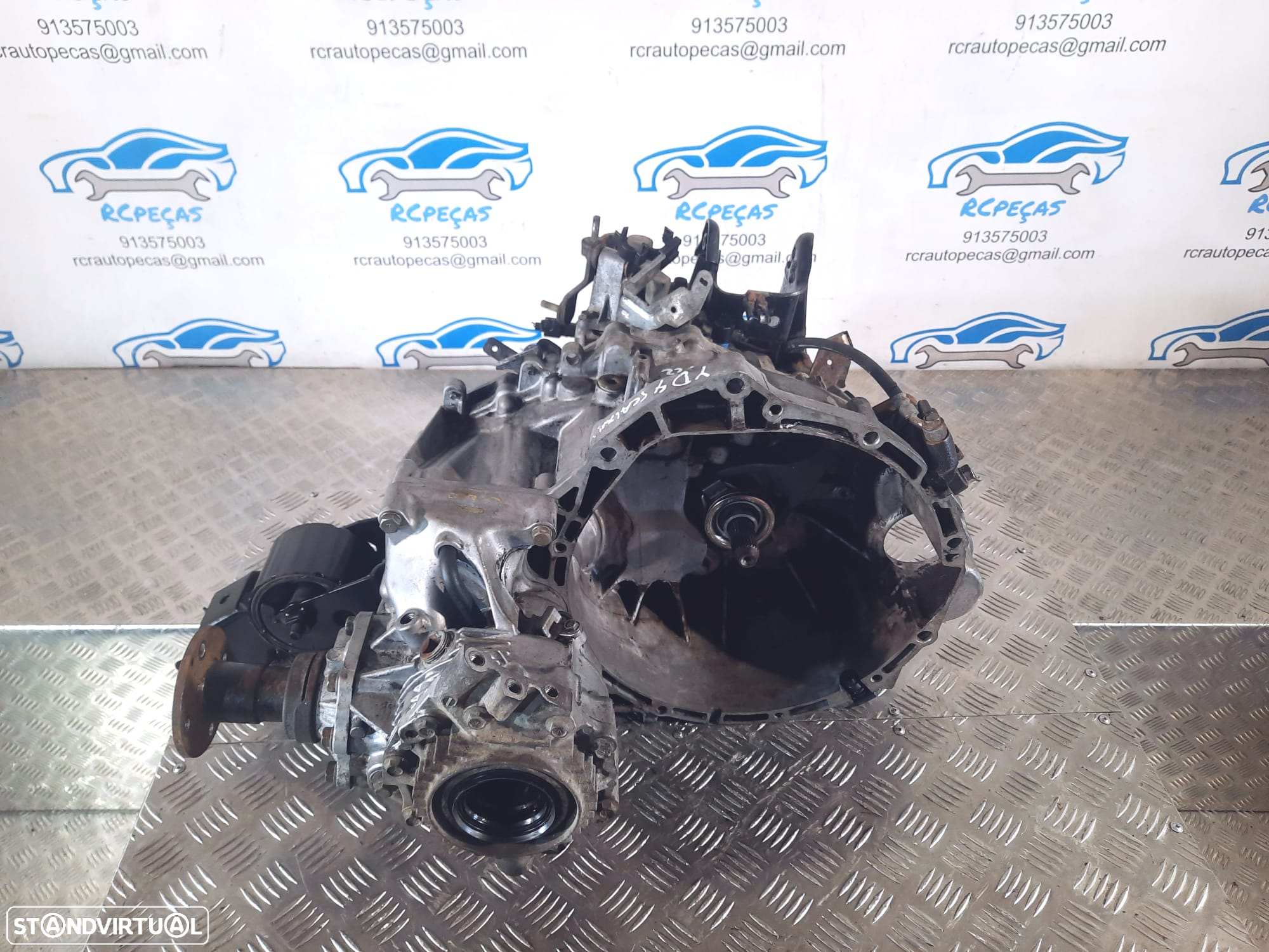 CAIXA VELOCIDADES MANUAL NISSAN XTRAIL X-TRAIL X TRAIL T30 2.2 DCI 16V 115CV 4X4 YD22ETI YD4 ALMERA II 2 MK2 N16 TINO V10 PRIMERA P12 NAVARRA D22 - 9