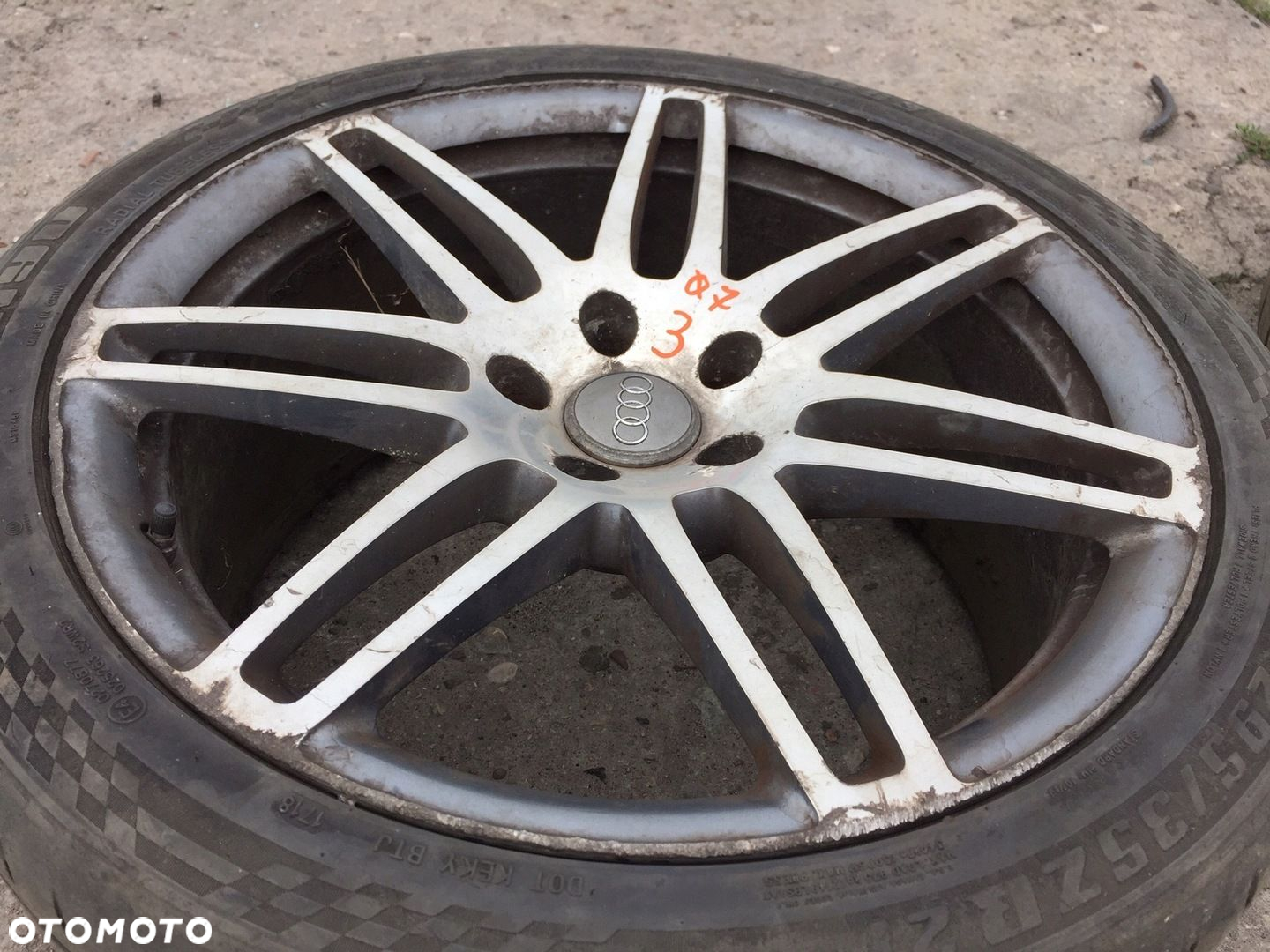 AUDI Q7 4L FELGA ALUMINIOWA 21 ET44 4L0601025L - 4