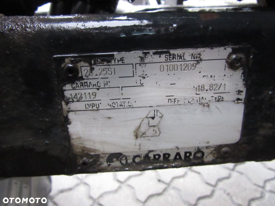 Most Carraro 20.25SI zwrotnica układ planetarny siłownik Case CVX MX CS 120 130 140 150 160 170 - 2