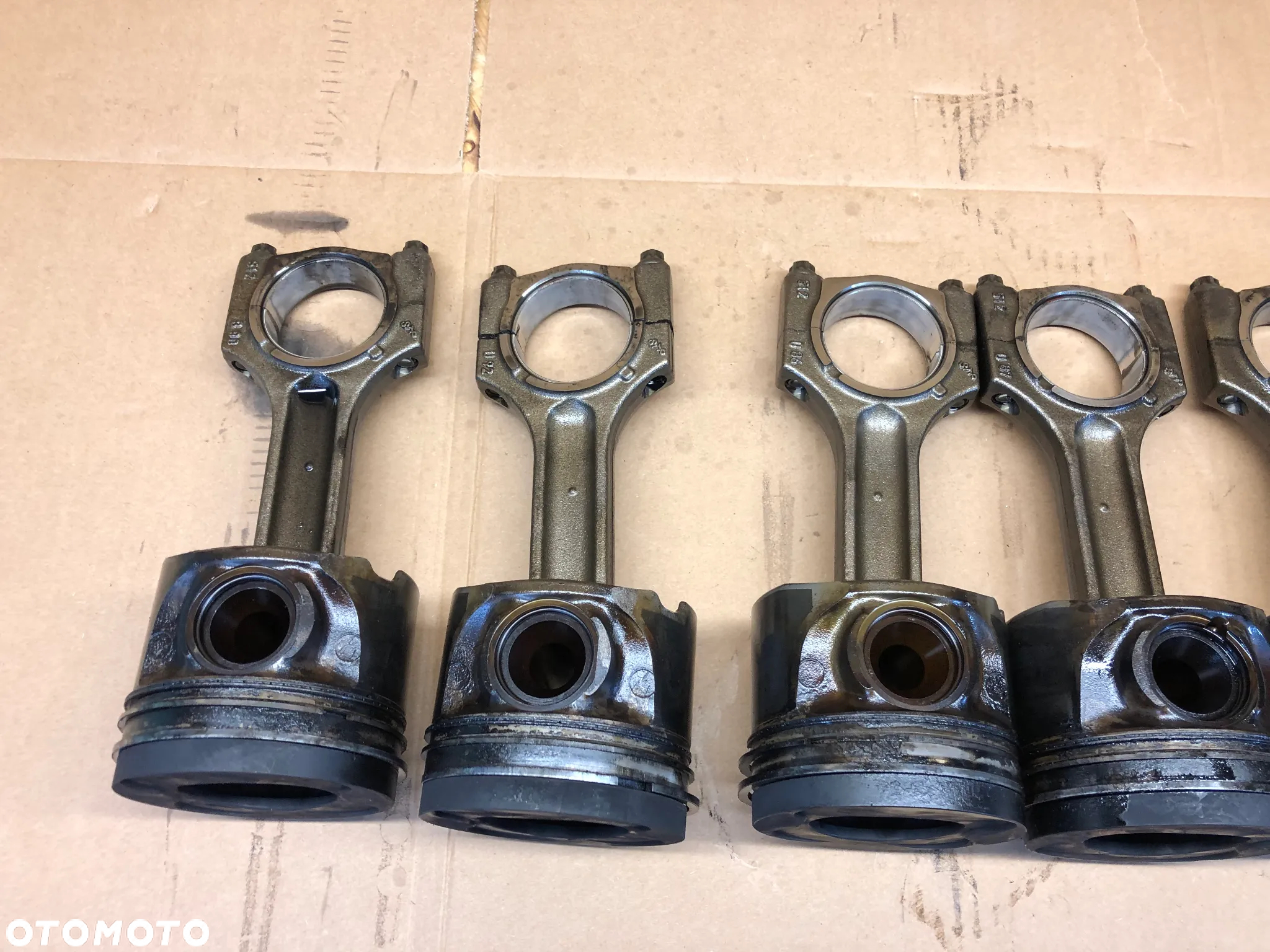 BMW E60 E65 E70 E90 3.0D M57N2 TŁOK KORBOWÓD - 2