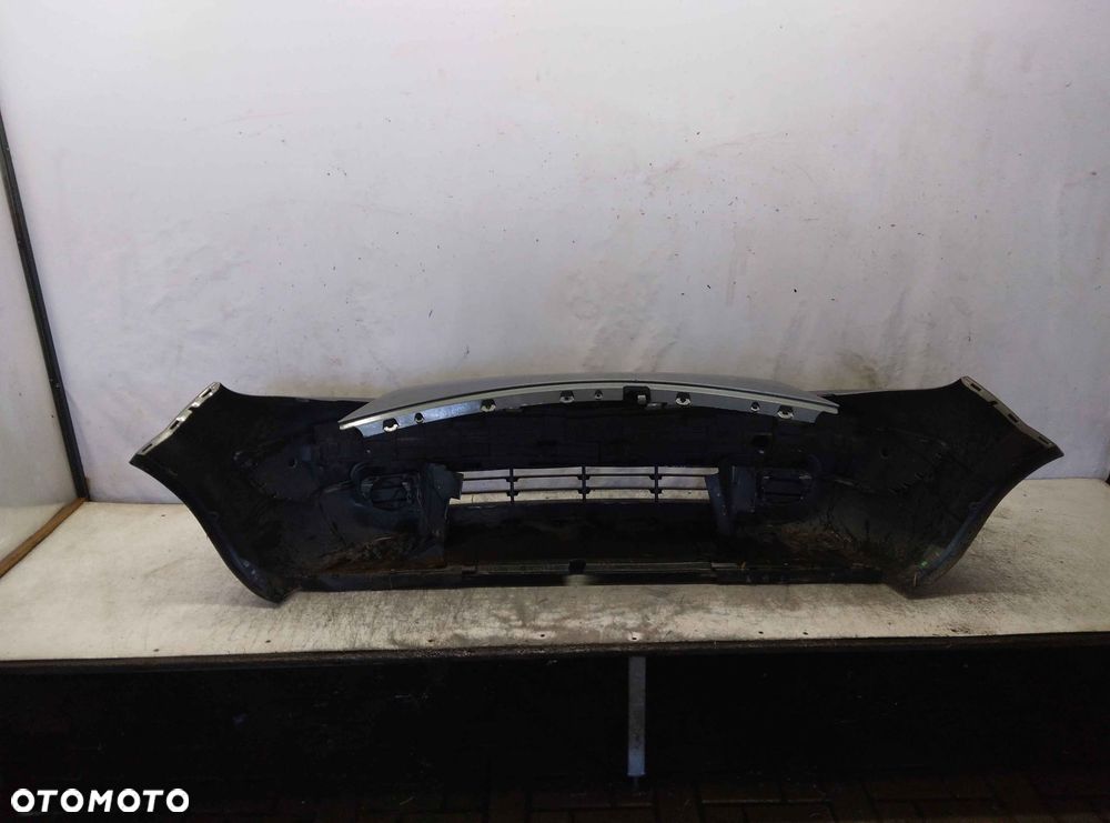 ^ ZDERZAK PRZÓD PRZEDNI DO TEC68 RENAULT SCENIC II 2 SZARY GRAFITOWY HALOGENY - 4