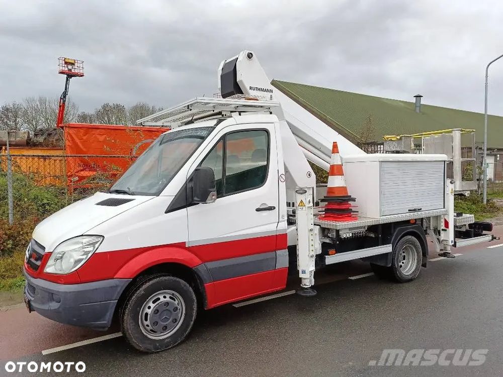 Mercedes-Benz Podnośnik Koszowy Zwyżka Izolowany Kosz!!!  Ruthmann TB220 22 metry 14 w Bok Udt jak Wumag Multitel Gsr - 8