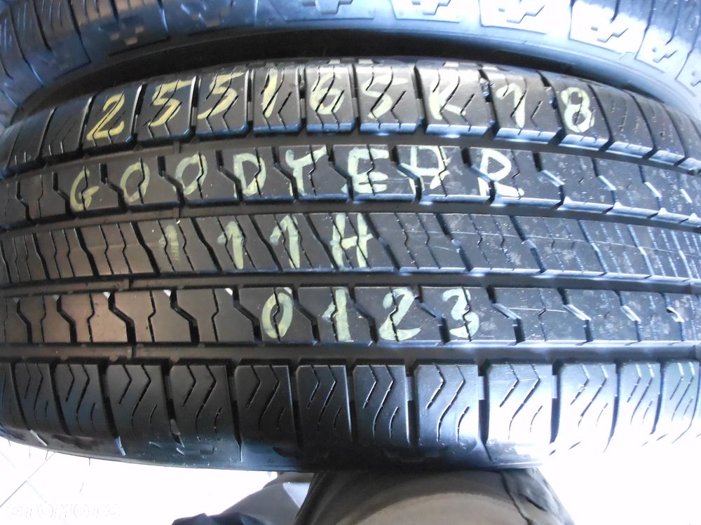 Opony 255/65r18 goodyear wrangler territory ht 8mm wielosezon komplet - 3