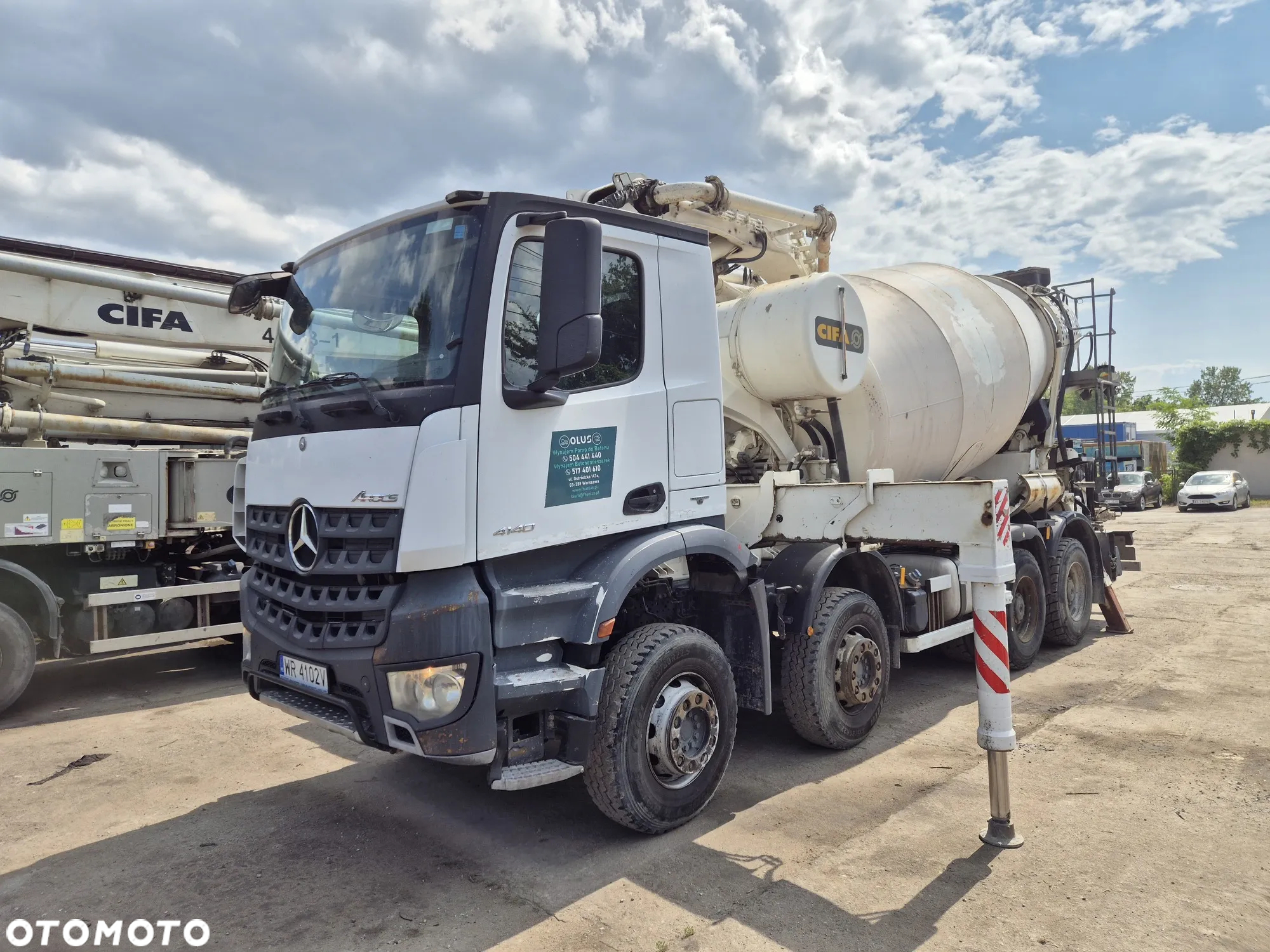 Mercedes-Benz Arocs 4140  CIFA 28 m PUMI - 4