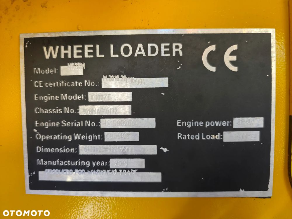 Waryński H928M/Cat908/2019Rok/1100Mth/Łyżka-Chwytak do Drzewa/ - 12