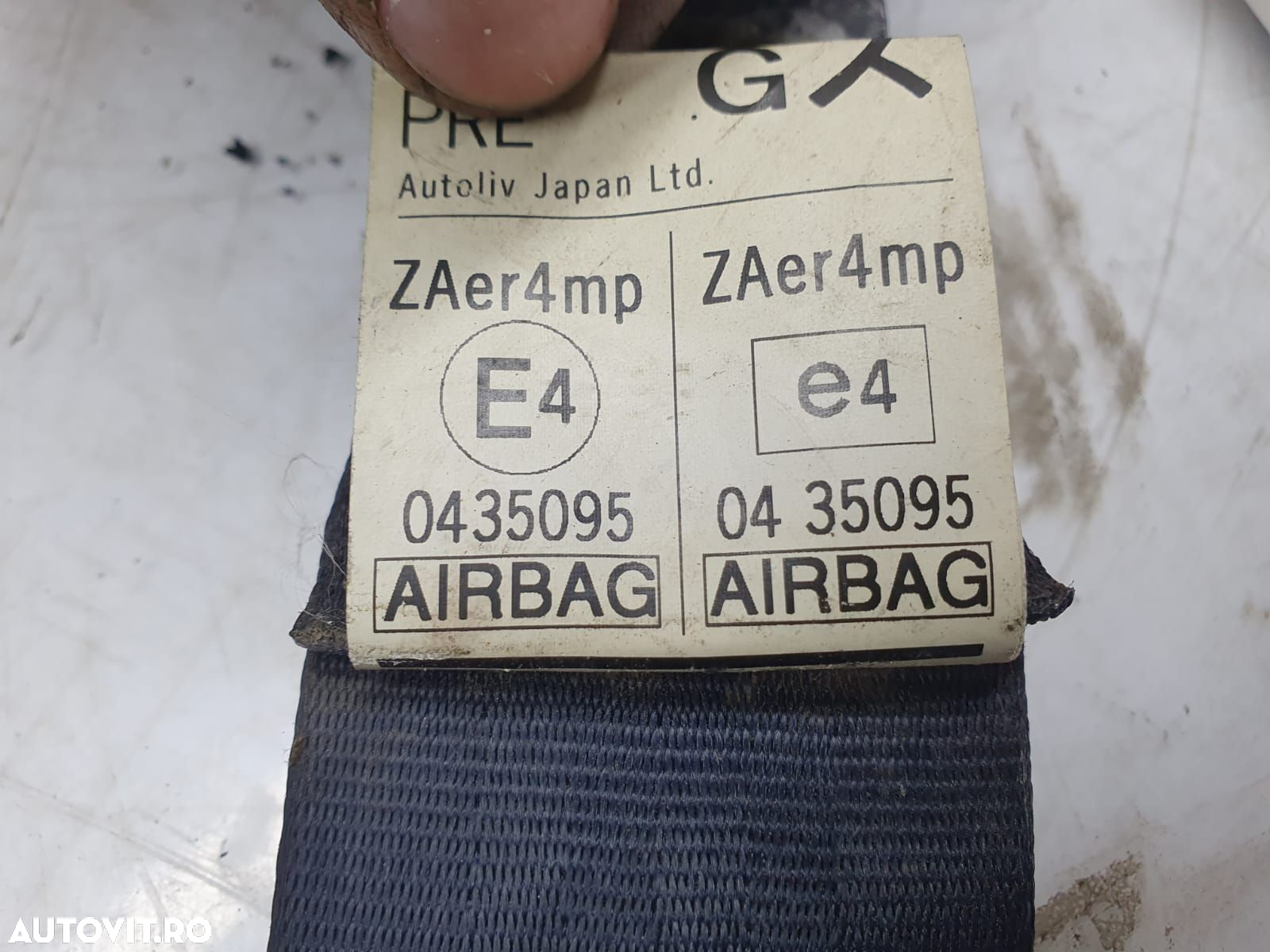 Centura siguranta stanga fata 0435095 Mitsubishi Outlander 2 [facelif - 4