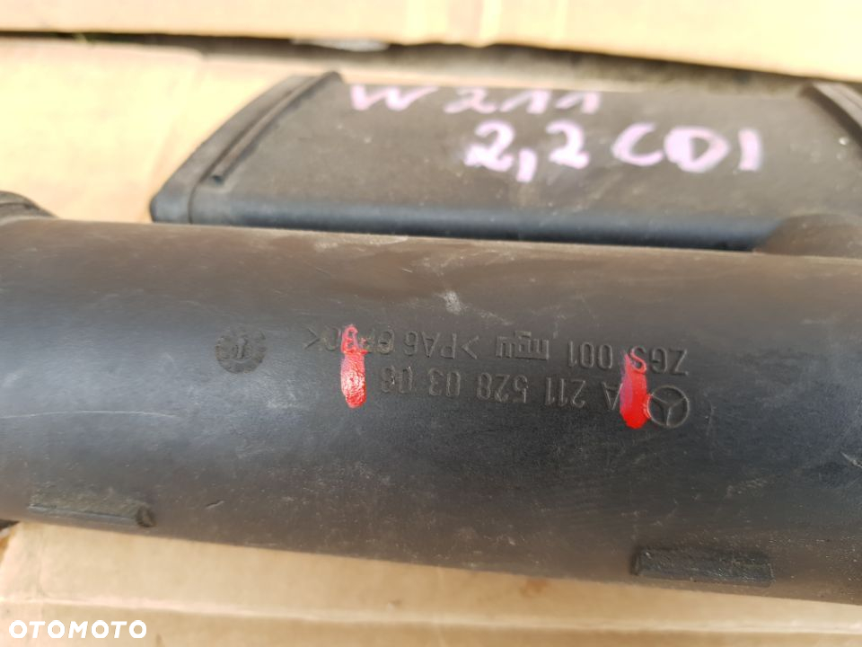 MERCEDES W211 2.2 CDI WĄŻ PRZEWÓD POWIETRZA A2115280308 - 2