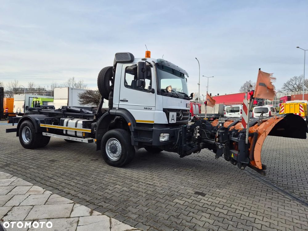 Mercedes-Benz Axor 18.33 4X4 / HAKOWIEC / PŁUG ŚNIEŻNY / SCHMIDT / BLOKADY MOSTÓW / ODRESTAUROWANY / SERWISOWANY / 1 WŁ. / UDT I TRANSPORT MOŻLIWY - 7