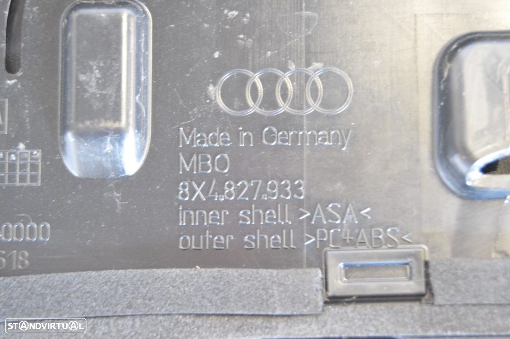 SPOILER AILERON LIP 8X4827933 AUDI A1 S1 8X SPORTBACK 3º LUZ STOP - 6