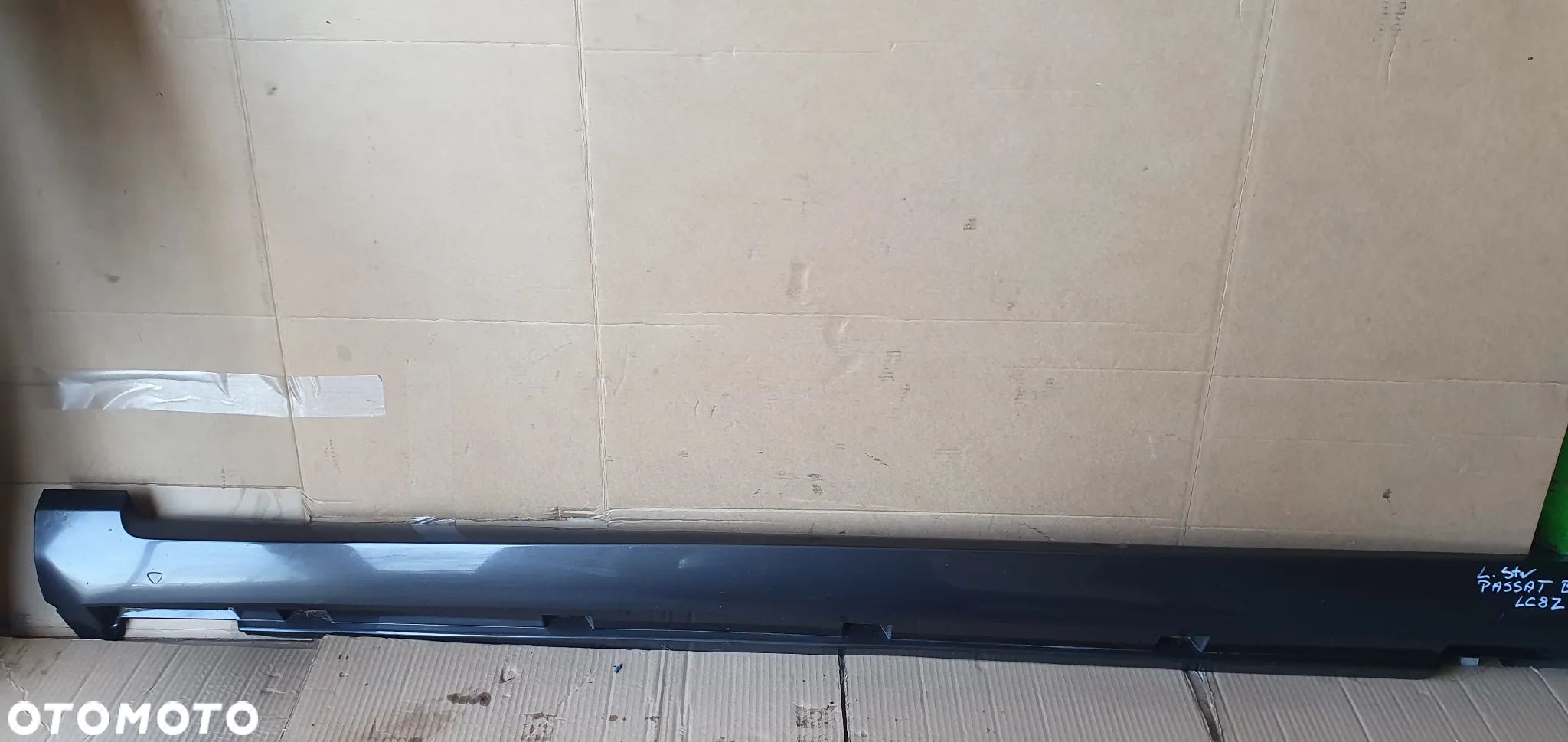 Listwa progowa osłona progu zaślepka lewa VW Passat B7 LC8Z 3AA853855 - 1