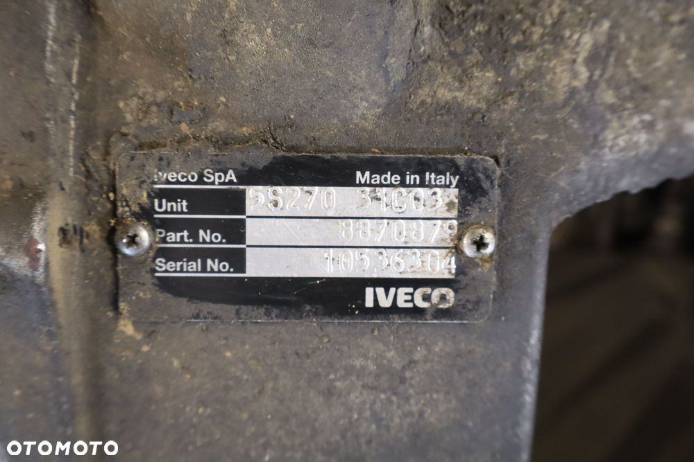 SKRZYNIA BIEGÓW 5 BIEGOWA IVECO 35 J12 5S270 - 6