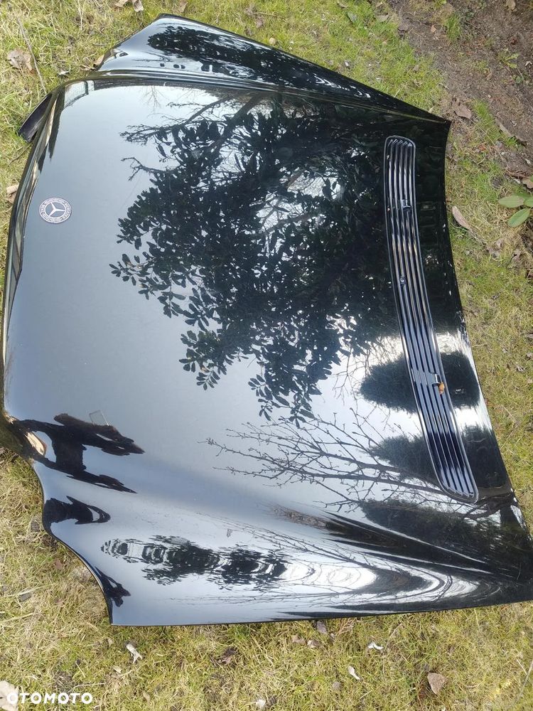 MERCEDES W203 C-KLASA MASKA przednia przód 040 W Kolor Czarna - 4
