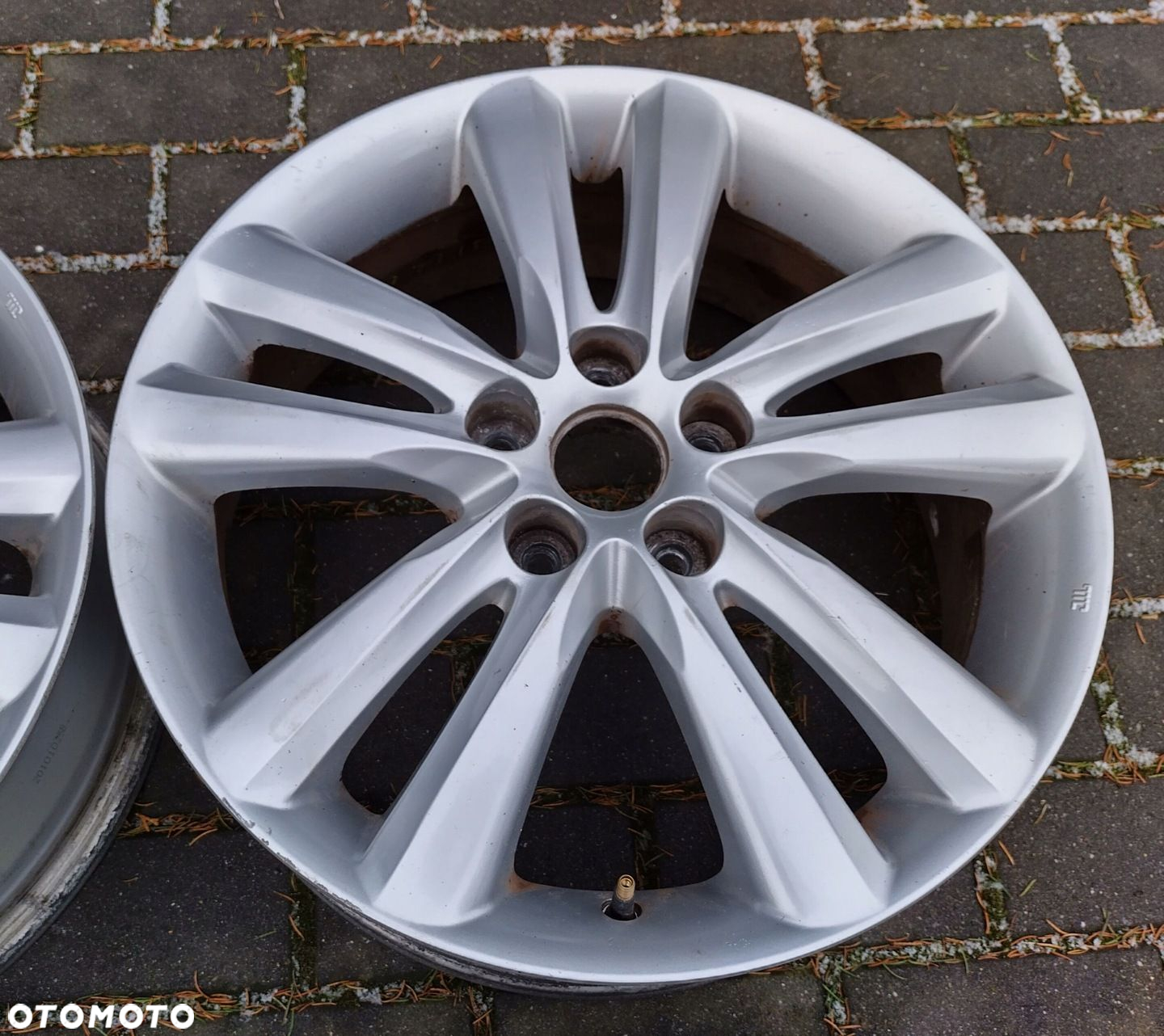 HYUNDAI IX35 FELGI ALUMINIOWE 6.5 J x 18 ET48 52910-2S300 PROSTE ORYG - 4