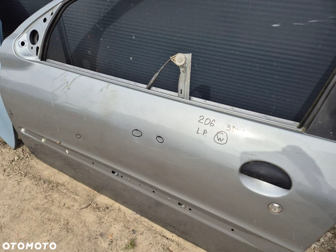 MASKA DRZWI PRZEDNIE DRZWI TYLNE PEUGEOT 206 - 24