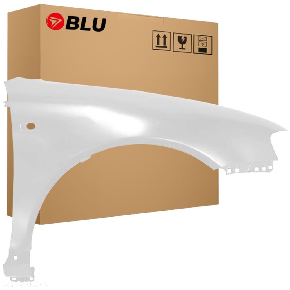 BLU Błotnik AUDI A3 8L LIFT LY7M prawy srebrny 2000-2003 przód AluSilber - 1