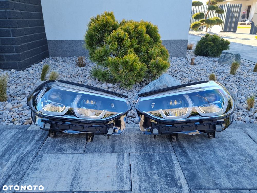 bmw x3 x4 g01 g02 lampy przód full led adaptive 8739653-02 8739654-02 - 1