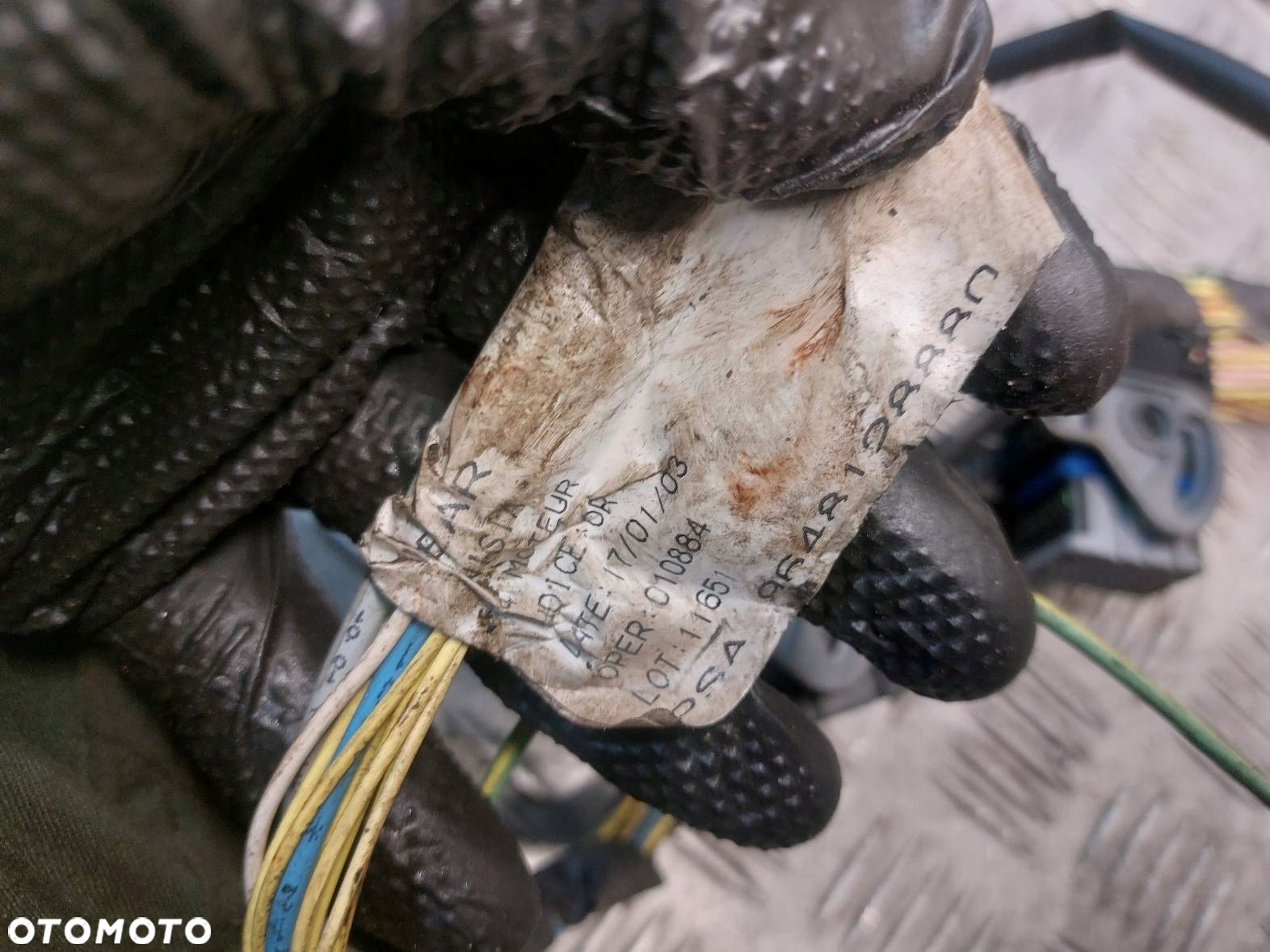 WIĄZKA OKABLOWANIE SILNIKA CITROEN C5 I 3.0 V6 9648128880 9632390480 - 8
